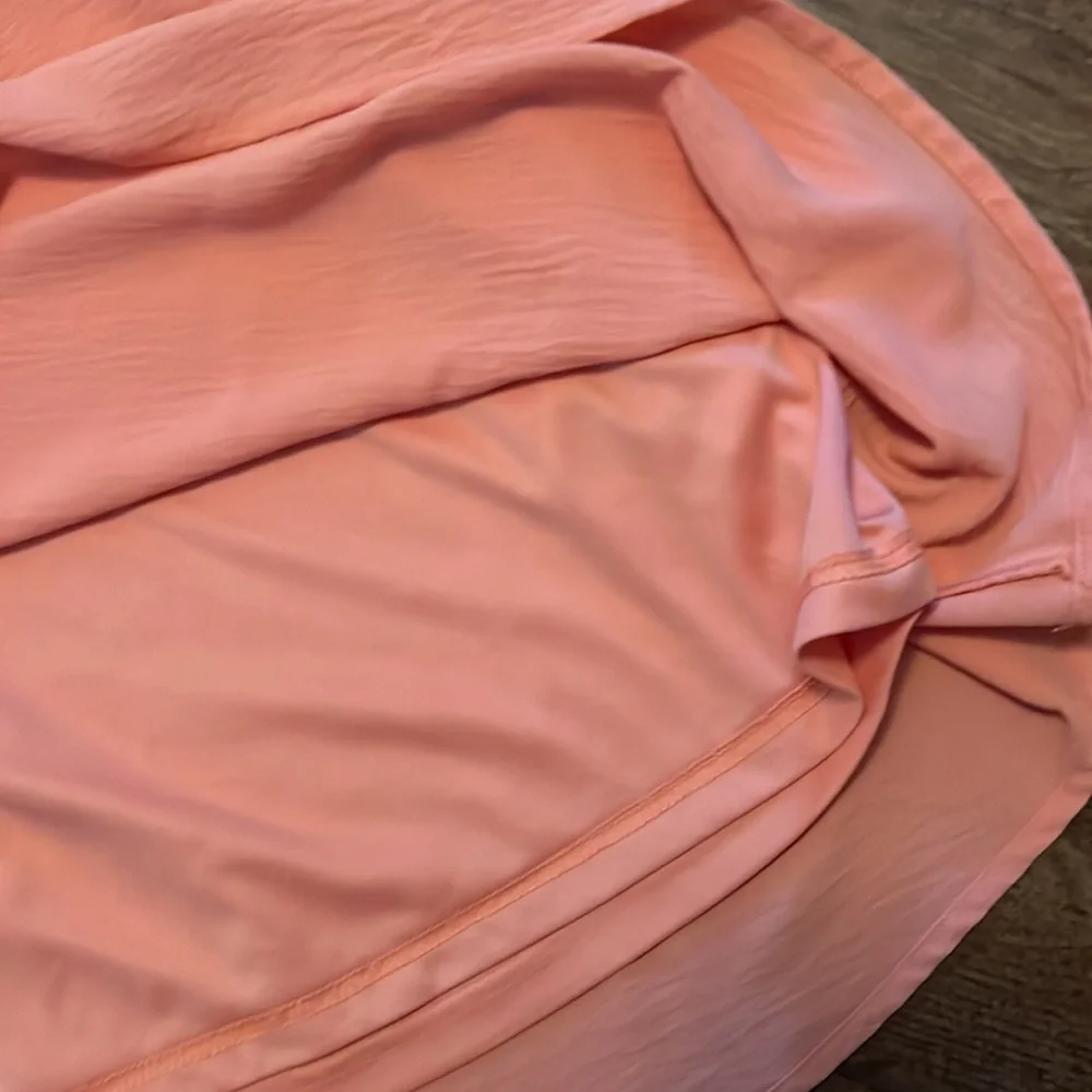 Coral Puff Sleeve Dress - Picture 5 of 7